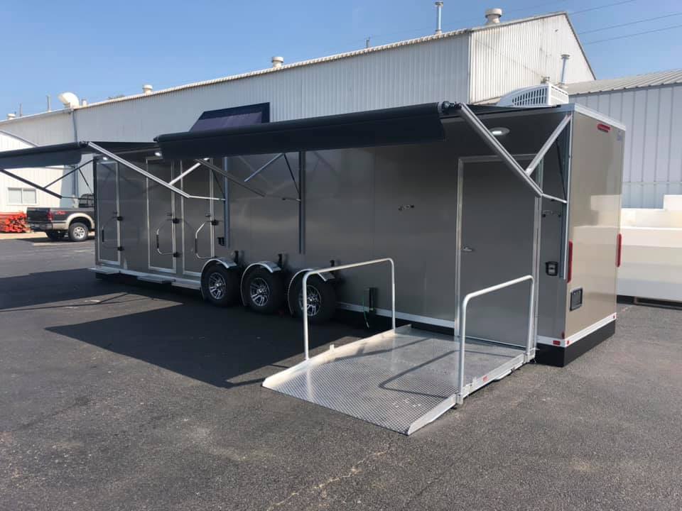 4 doors lowering COH 4-door ADA accessible utility trailer