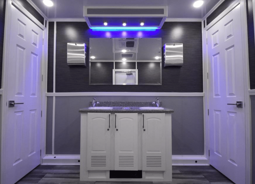 luxury restroom trailers