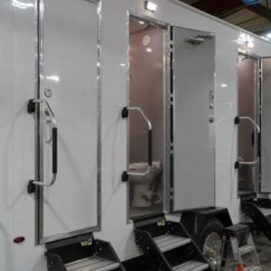 4 Stall Restroom Trailer | New – 2025