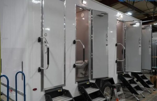 4 Stall Restroom Trailer | New – 2025