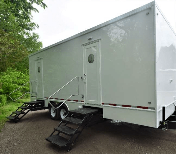 2 Station Luxury Restroom Trailer | New – 2025