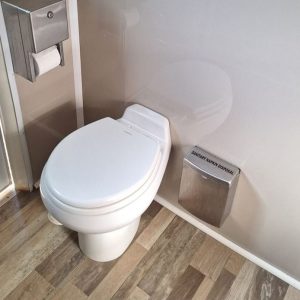 Restroom trailer