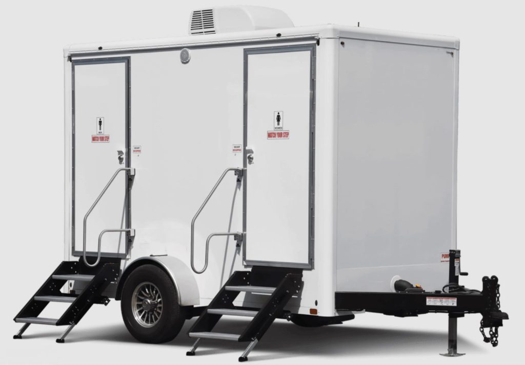 2 Station Luxury Restroom Trailer