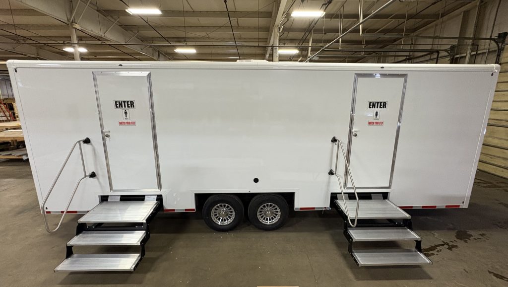 10 Station Restroom Trailer