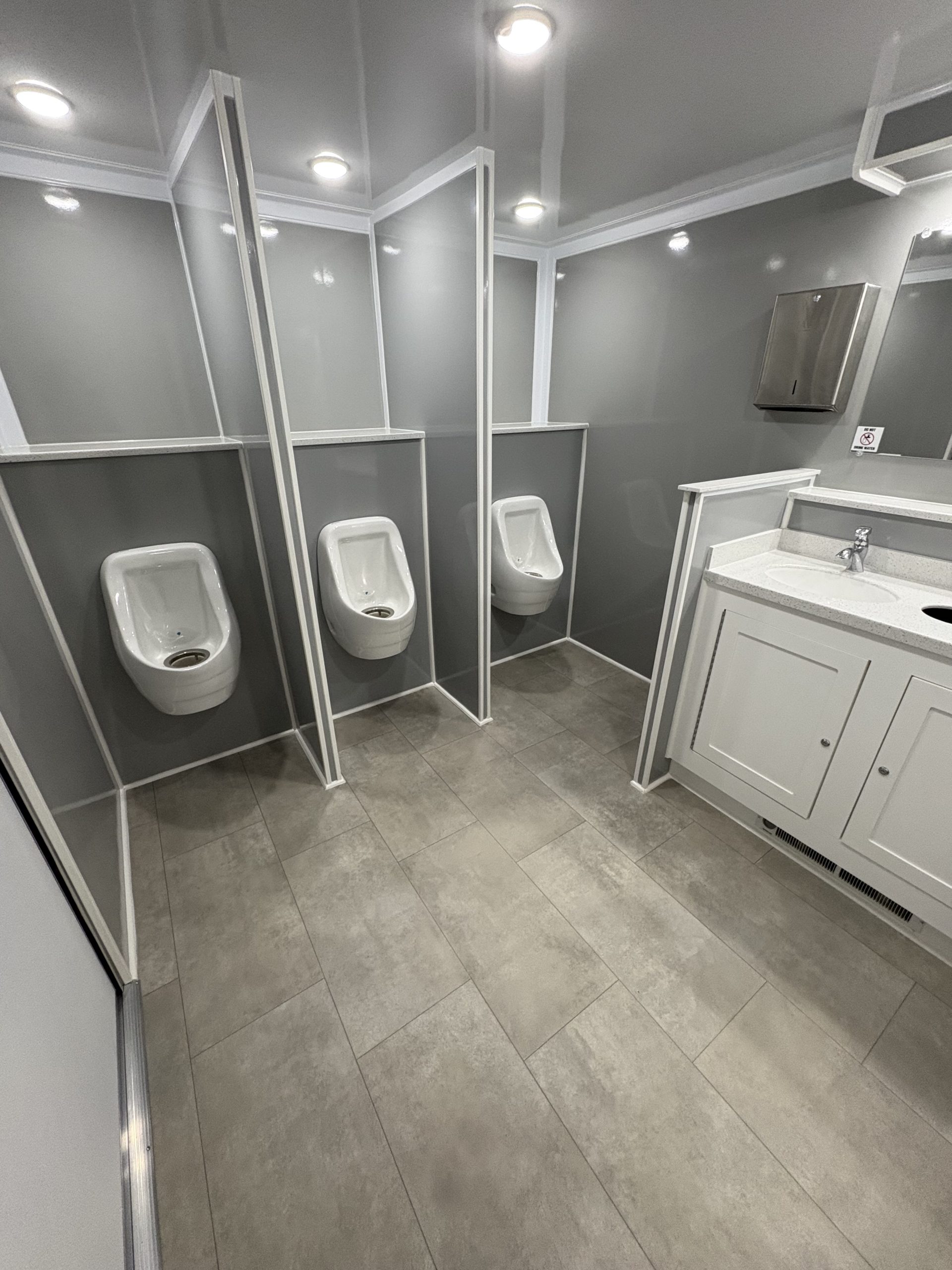 10 Station Restroom Trailer