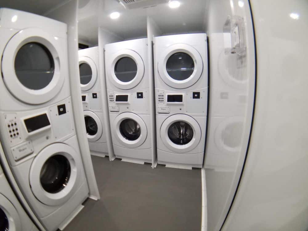 8 Unit Laundry Trailer