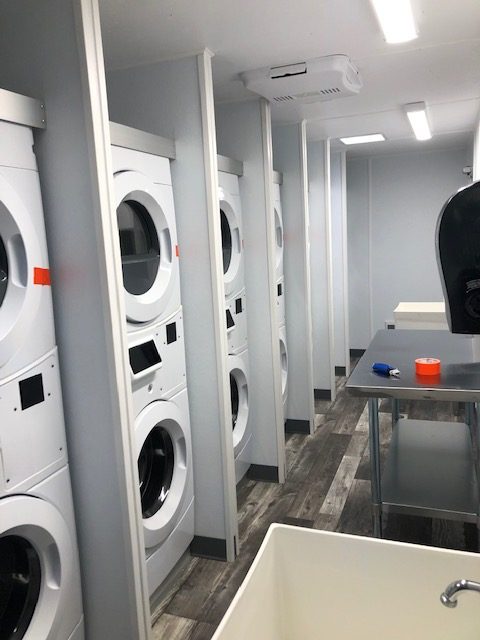 8 Unit Laundry Trailer