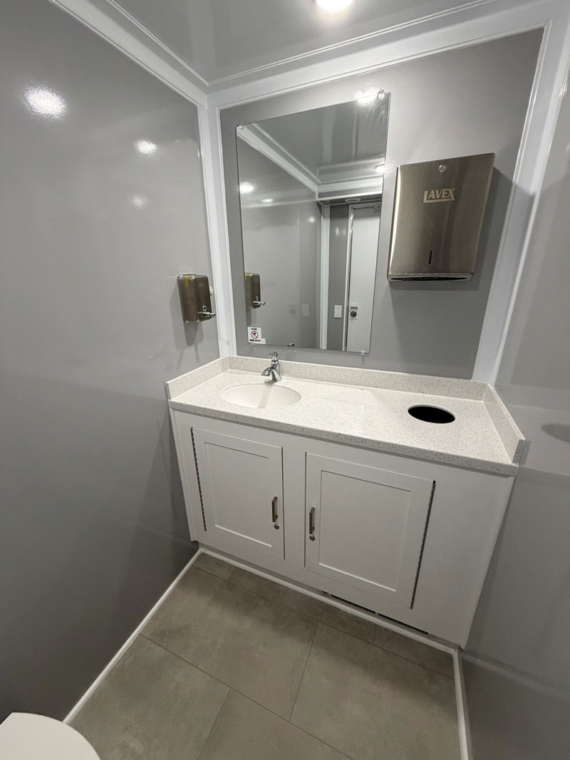 2 Station Luxury Restroom Trailer