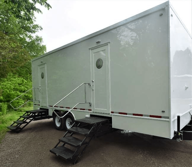 10 Station Restroom Trailer