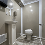 4 Station Private Rooms Restroom Trailer
