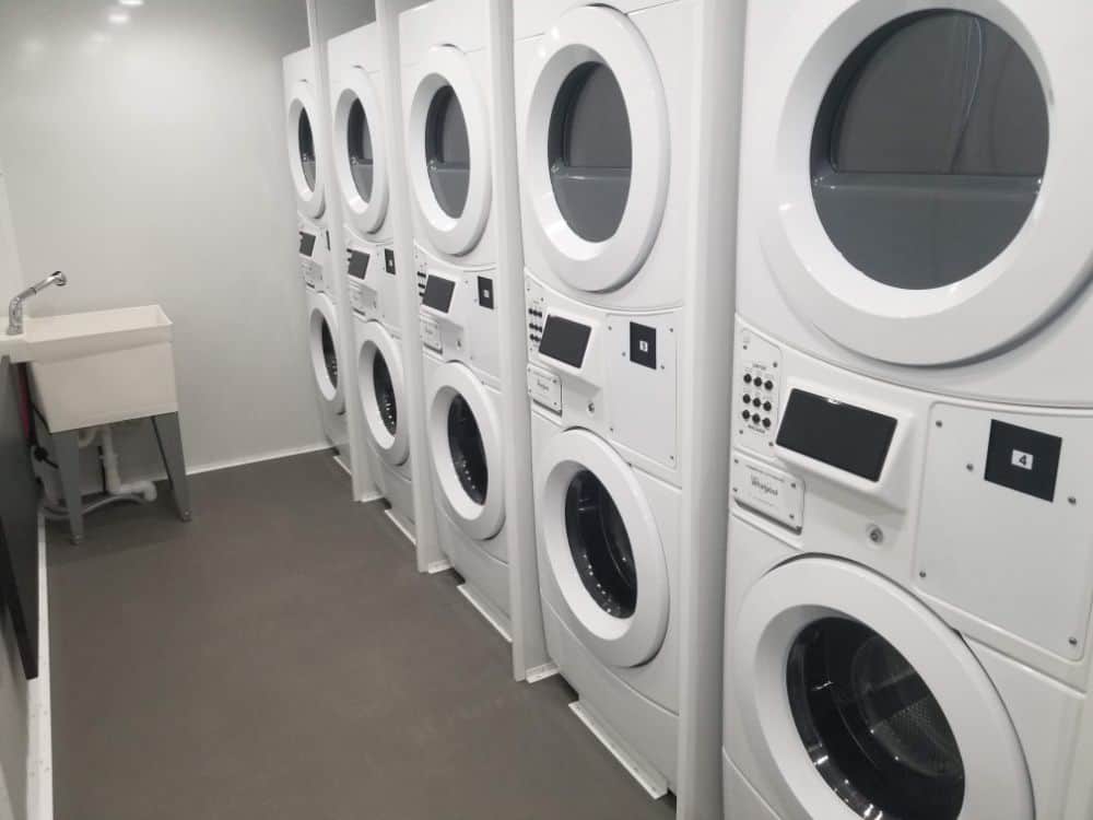 8 Unit Laundry Trailer