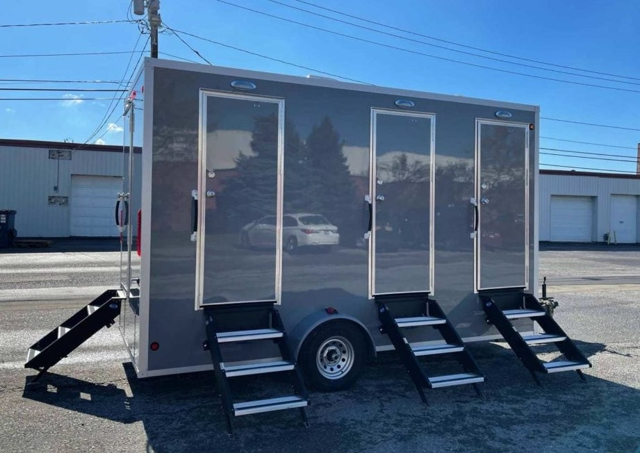 2020 4 Station Private Restroom Trailer