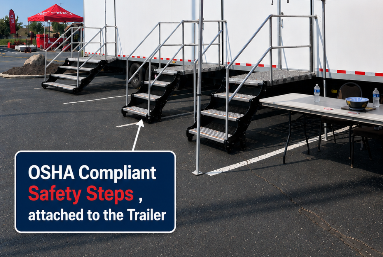 NRT high-rise restroom trailer